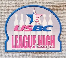 USBC League High Average Refrigerator Magnet Bowling Award   picture