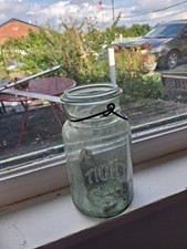 Tight Seal Vintage Qt fruit Jar ptd July 14, 1908 picture