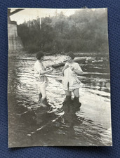 Gladys Buckingham & Friend Near Seattle Washington Antique 1923 Photo Lt#218 picture