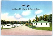Vintage Postcard: Wheel Inn Motel, Rapid City, South Dakota picture