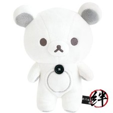 MV74201 Rilakkuma BASIC RILAKKUMA MONOCHROME Plush Toy Korilakkuma picture