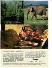 1996 Jeep Magazine Print Ad The All New Jeep Wrangler There's Only One picture