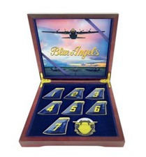 Extremely Rare Blue Angels Flight Demonstration Team Complete Display Set picture
