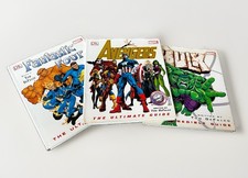 Marvel Ultimate Book Lot Avengers Hulk Fantastic Four HC 1st Edition DeFalco DK picture