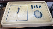 1983 Miller Lite Beer Sign Clock picture