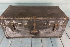 Vintage 1949 Doehler U.S. Army Foot Locker – Original Military Trunk picture