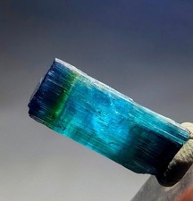 Amazing Indicolite Terminated Tourmaline Crystal From Afghanistan picture