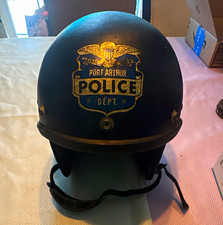 Vintage BUCO Port Arthur Police Dept. Riot Helmet picture