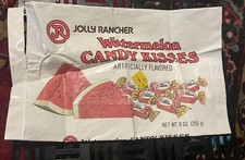 80’s Jolly Rancher Watermelon Candy Empty Bag Vintage picture