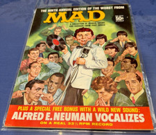 HIGH GRADE Mad Magazine WORST FROM MAD #9 w/ RECORD THE BEATLES FEATURED CVR picture