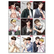 BJ Alex 1-9 Set Lezhin Comics Kpop BL Hot English Version / NEW / Express picture