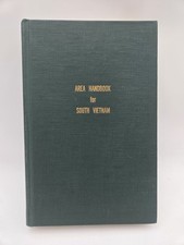 Vintage 1967 Area Handbook for South Vietnam Hardcover Military Book DA Pam 550 picture