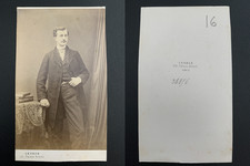 Legros, Paris, Raoul Vintage Albumen Print. CDV. Albumen print 6, picture