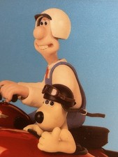 Vintage Wallace & Gromit theme Cushioned mouse Pad cushion 1989 80s picture