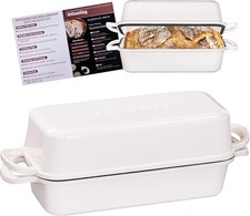 Cast Iron Loaf Pan with Lid, 11x5 Inch - Perfect for Sourdough & Artisan Bread picture
