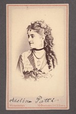Adelina Patti Opera Singer Vintage 1880s Photo Reprint Wall Art picture
