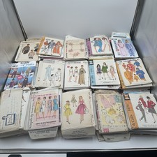 188 Vintage Sewing Patterns Simplicity McCalls Butterick Mixed Lot 1960s+ picture