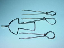CIGARETTE HOLDER VINTAGE 1970's MUSHROOM +3 HEADSHOP ROACH CLIP Set of 4 picture