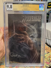 Wolverine #1 CGC 9.8 White Pages Patrick Gleason Signed Variant 2024 Marvel picture