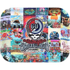The Grateful Dead x Pulsar Large Metal Rolling Tray | 60th Anniversary | 13