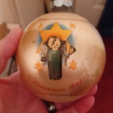 Schmid Limited Edition Hanging Angel Christmas Ornament 1977 Multicolor picture