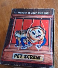 Vintage 1978 Pet Screw Funny Valentines Day Gag Gift In Original Box 70s Novelty picture