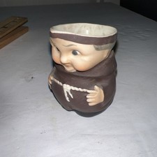 Vintage 1950s Goebel Germany Friar Tuck Miniature Creamer Pitcher 2.5