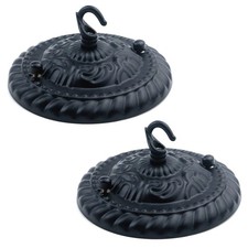 MY MIRONEY Vintage Black Chandelier Ceiling 5.12