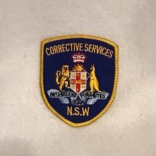 NOS NSW NEW SOUTH WALES –CORRECTIVE SERVICES– AUSTRALIA Sheriff Police Patch picture