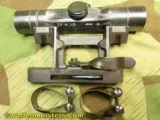 zf4 combo, Scope and  Mount for the German WWII G43 K43 ZF-4 picture