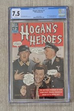 Hogans Heros 1 1966 Dell Comic Book CGC 7.5 White Pages picture