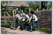 Ukraine Postcard Guessing Game Ukrainian Tips Little Russia c1910 Unposted picture