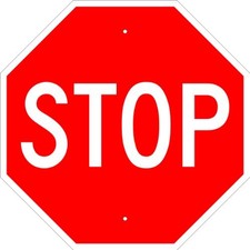 Highway Traffic Supply | Stop Sign | Road & Street Sign | Controls Traffic | - picture