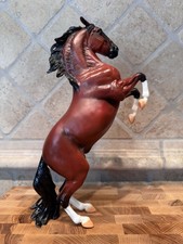Breyer Pluto Gratia Lipizzan Rearing Custom Ooak Bay By Kelsey New Model Horse picture