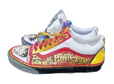 Vans Custom Hand Painted One Piece Anime Unisex Sneakers picture