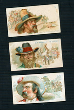 1888 N19 Allen & Ginter Pirates of Spanish Main ~ lot of 3 -Free Shipping picture