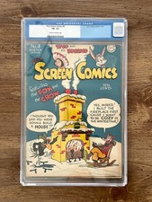 Real Screen Comics # 4 DC Comics 1945 Golden Age CGC 5.5 FN- Comic Book JH6 picture