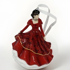 Royal Doulton Joy to the World HN5865 Christmas Lady Ornament 2017 With BOX picture