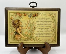 Springbok Teddy Ashton’s Lancashire Poems, Allen Clarke, 1973 Hallmark 7”x5” VTG picture