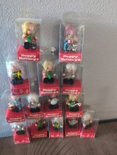 NEW Vintage Set of 14 Enesco Miniature Holiday Figurines 1979 picture