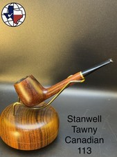 Vintage Stanwell Tawny Canadian 113 Tobacco Pipe picture