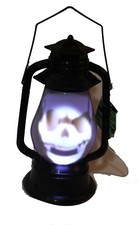 Scary Spooky Talking Spirit Graveyard Lantern, Halloween Party Decor Sound Light picture