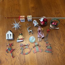 Mixed Lot Of 16 Vintage Christmas Ornaments~(C7) picture