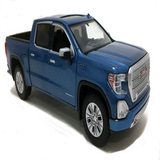 Motormax 2019 Gmc Sierra 1500 Denali Crew Cab Pickup Truck Metallic Blue picture
