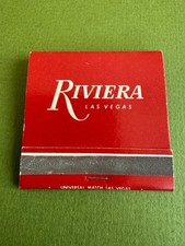 Vintage Riviera Las Vegas Matchbook ~ 30-Stick, Un*Struck, Almost Perfect ++++ picture