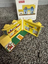   SIGNED   Hallmark Keepsake Ornament Fisher Price Play Family House 2011 picture