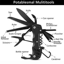 multifunctional Folding Knife Swiss Army Portable Stainless Steel Pocket Knife picture