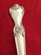 Lot Of 6 International SIGNATURE 1950 Monogram S Silverplate Teaspoons 6