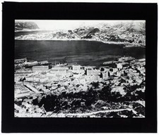 VINT.1910s glass slide NEW ZEALAND Wellington, panorama picture