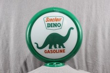 SINCLAIR DINO GASOLINE (LARGE DINOSAUR) GAS PUMP GLOBE picture